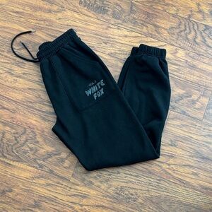 Kids Black Joggers